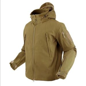 Condor 602 Tactical Summit SoftShell Patrol Jacket Fleece Lined Waterpro…